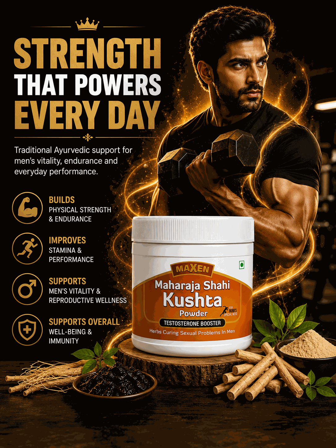 MAHARAJA SHAHI KUSHTA POWDER (100gm) thumbnail 4